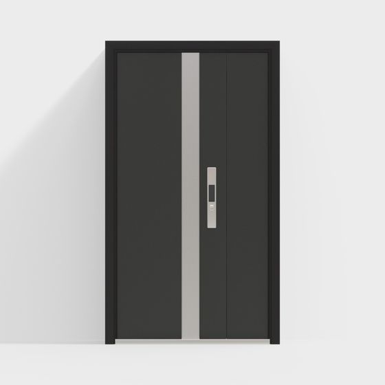 Urban Gate 3D model – Futuristic Minimalist Design