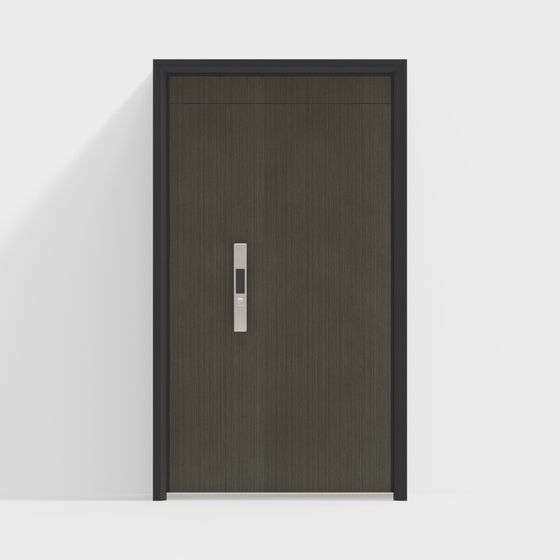 Elegant Minimalist Door 3D model
