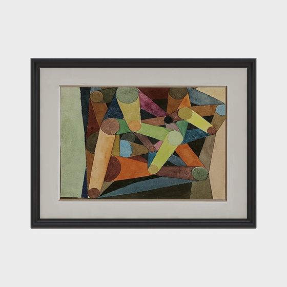 Tranh trang trí trừu tượng phong cách trung cổ