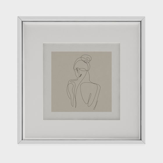 Line Dancer 3D Model for Creative Projects