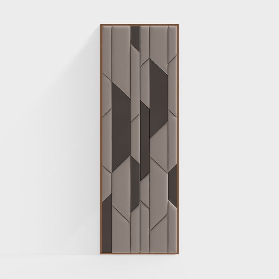 Origami Art Door 3D model