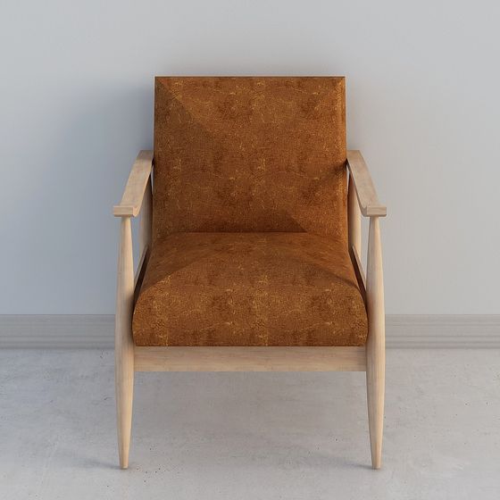 Cozy Reading Chair 3D model