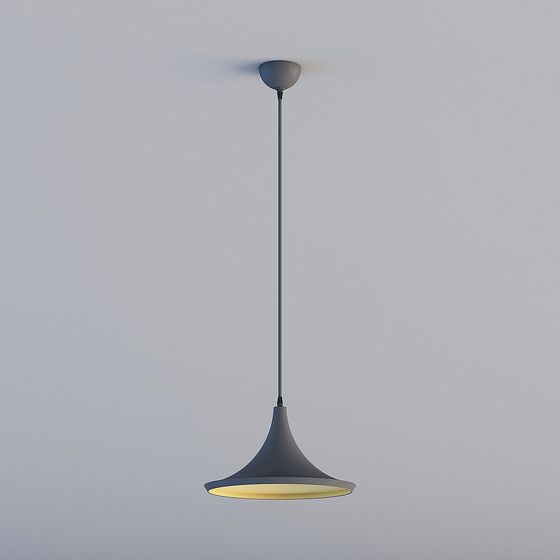 Modern Minimalist Pendant Light 3D model