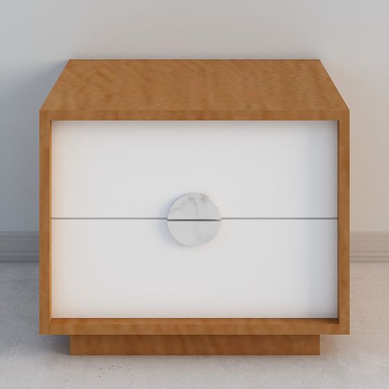 City Corner Nightstand 3D model