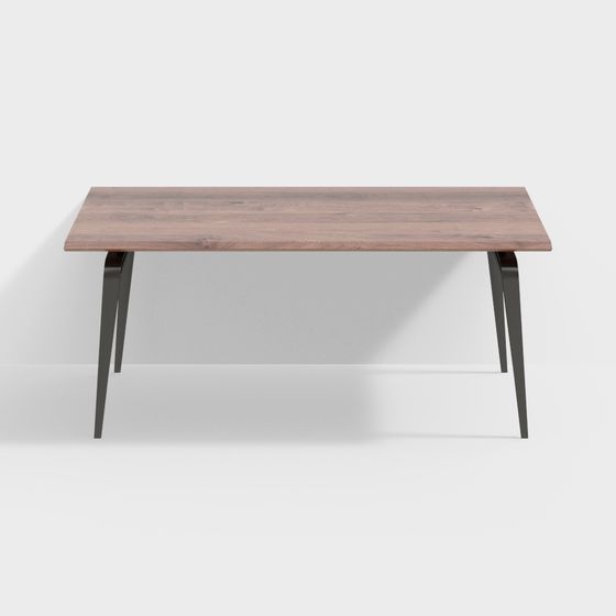 Urban Style Dining Table 3D model