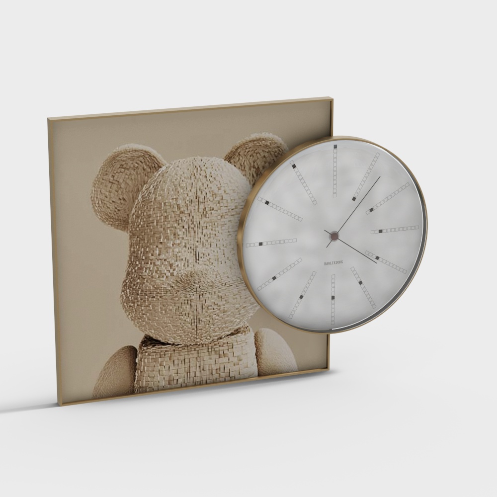 Modern Cartoon Clock