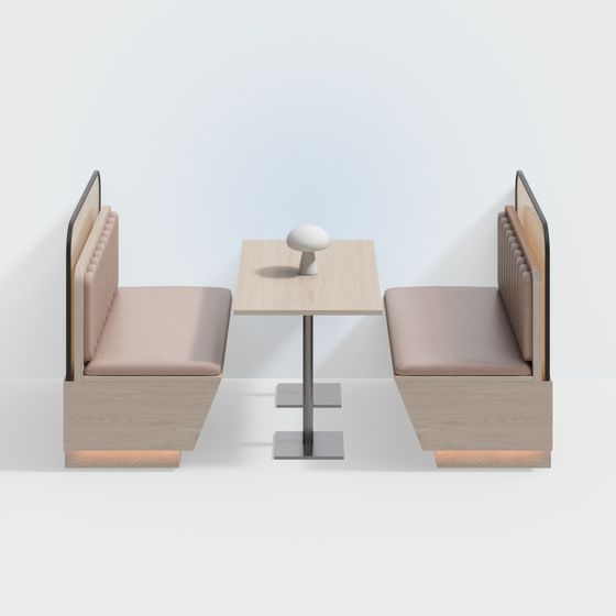 Stand-Sofa Stand Esstisch Stuhl Restaurant Boo