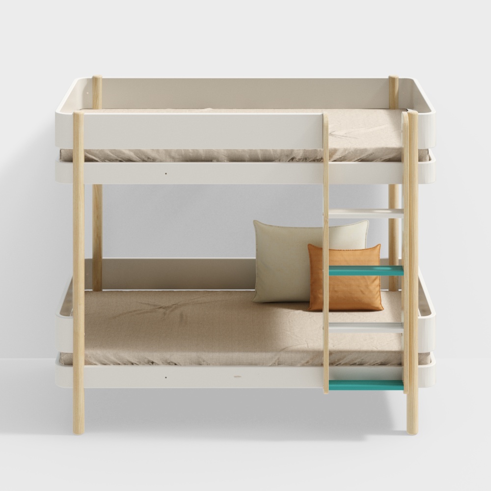 Nordic Children's Bed Home Alone Children's bed 3D