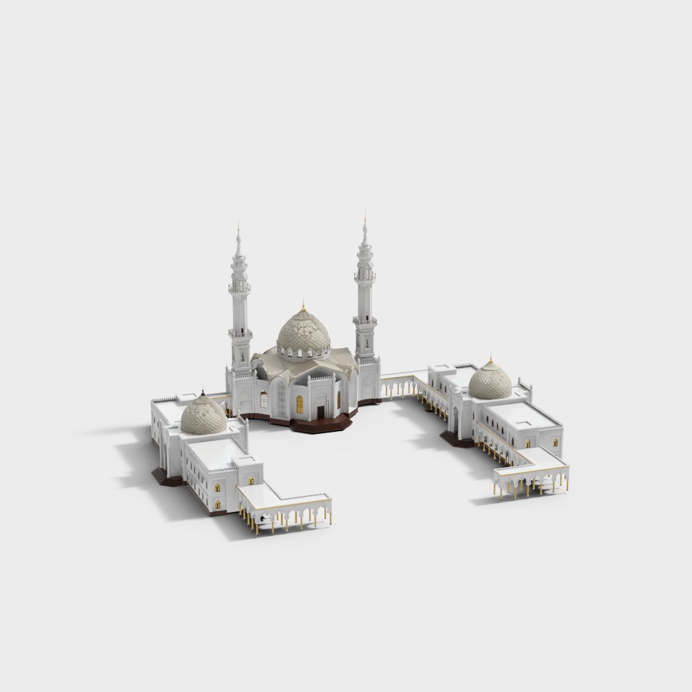 3D model of the White Mosque
