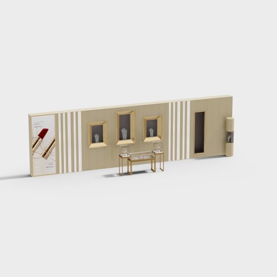 Elegant Jewelry Store 3D Model Design