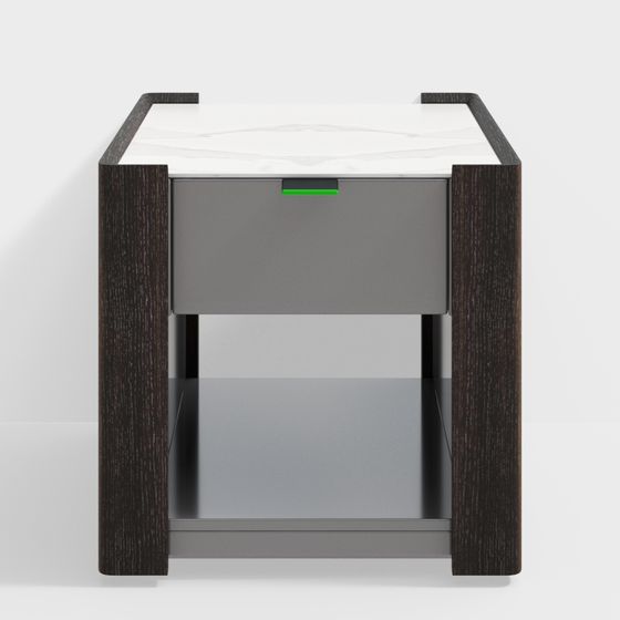 Stylish Modern Side Table 3D model
