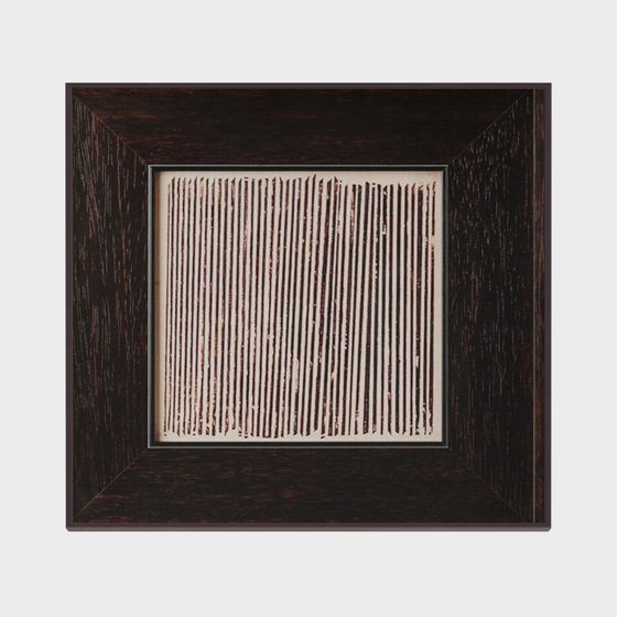 Retro Picture Frame 3D model