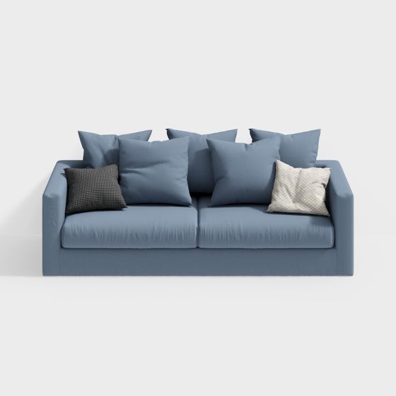 Urban Comfort Sofa 3D model