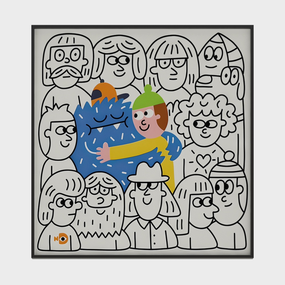 Community Gathering 3D model