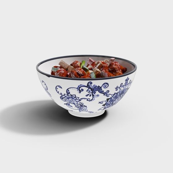 Oriental Cuisine 3D model