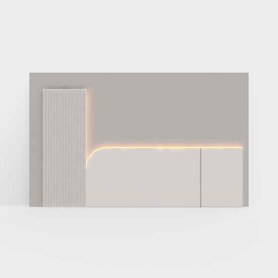 Urban Glow 3D Model for Contemporary Projects