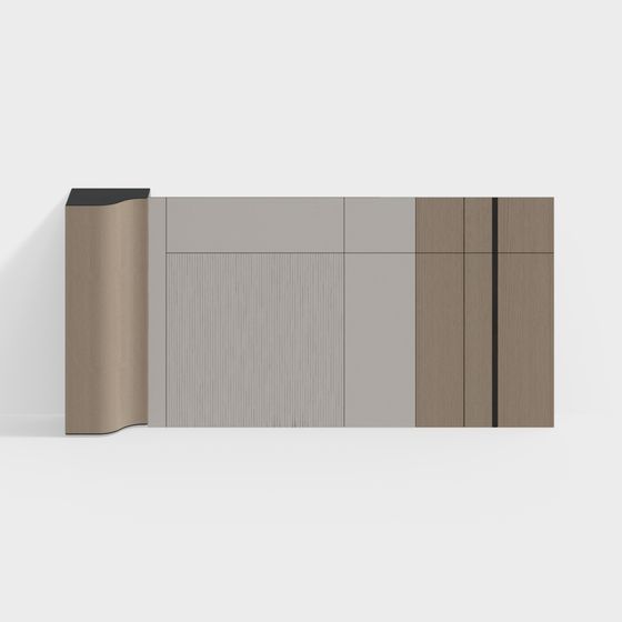 City Corner Low-Poly Architecture 3D Model for Creative Projects