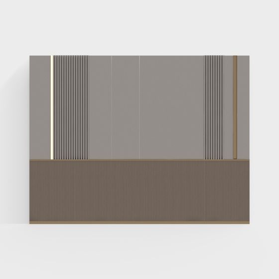 Urban Stripes 3D model for Creative Projects