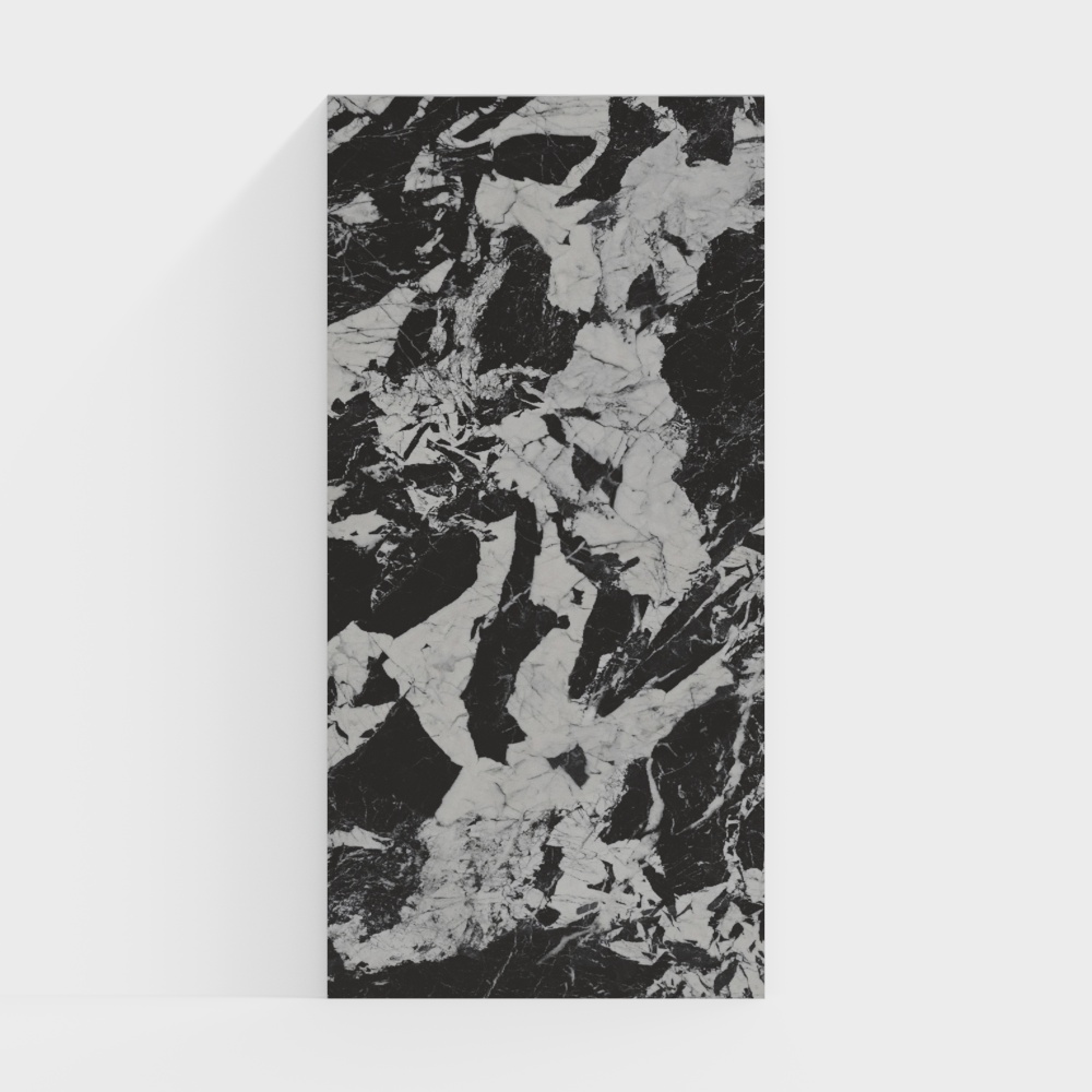 ผนังหลังด้วยแผ่นหินสมัยใหม่