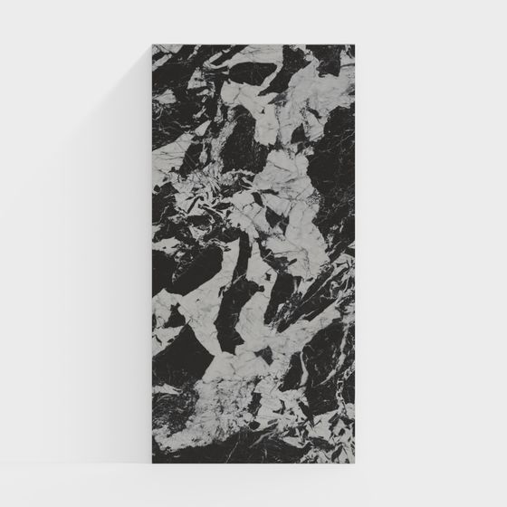 ผนังหลังด้วยแผ่นหินสมัยใหม่