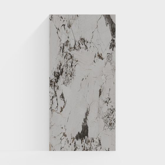 Antique Wood Panel 3D model with Detailed Texture