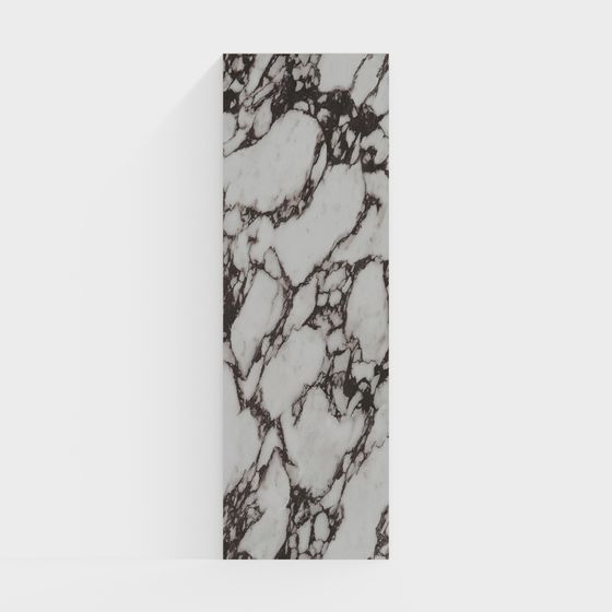 Elegant Marble Panel 3D model for Creative Projects