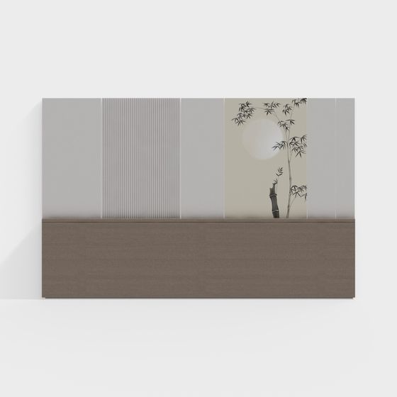 Neo-Chinese Style Background Wall