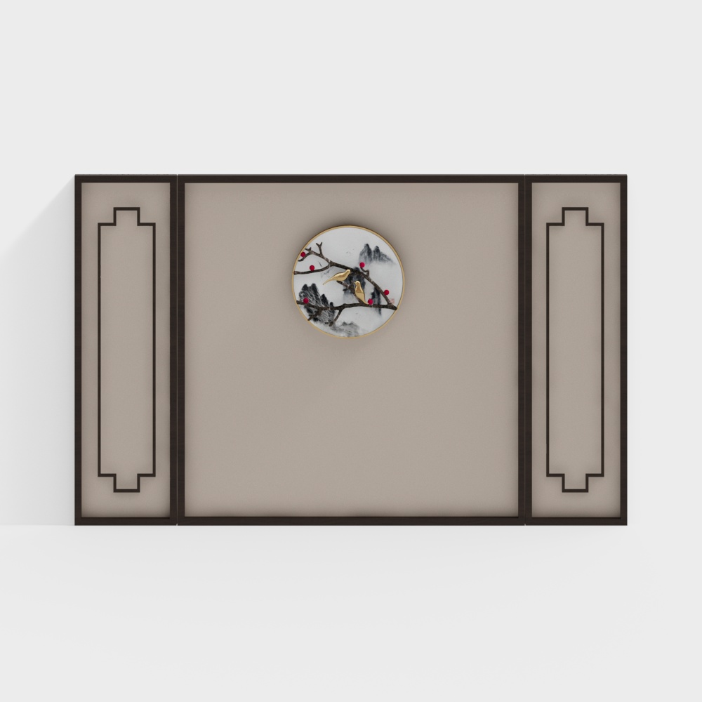 Neo-Chinese Style Background Wall