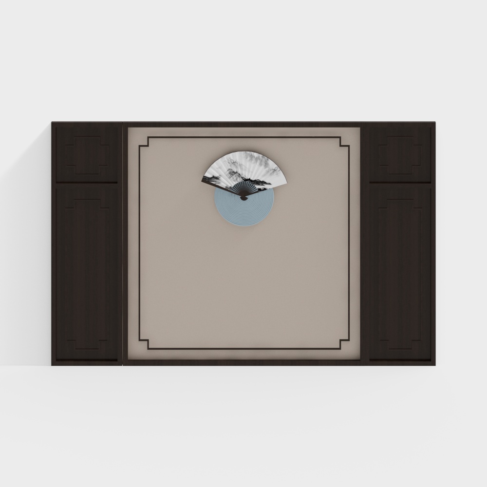 Neo-Chinese Style Background Wall