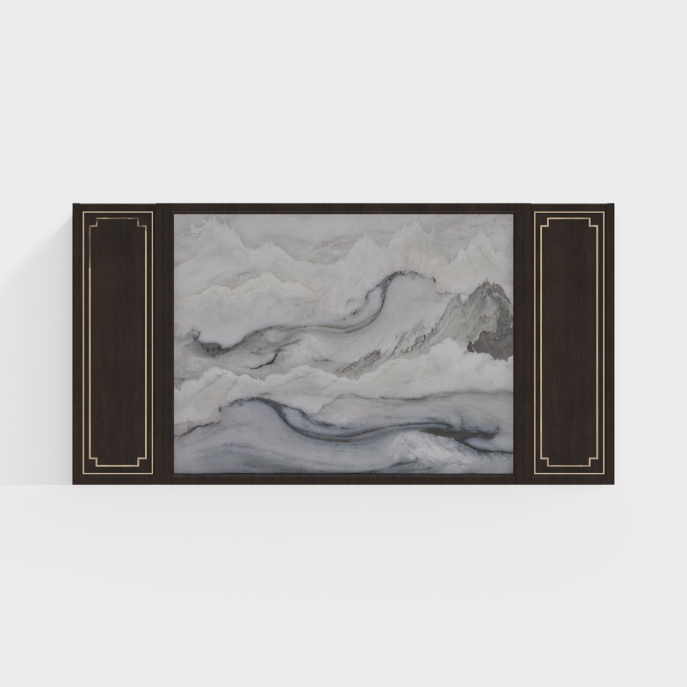 New Chinese-style Background Wall