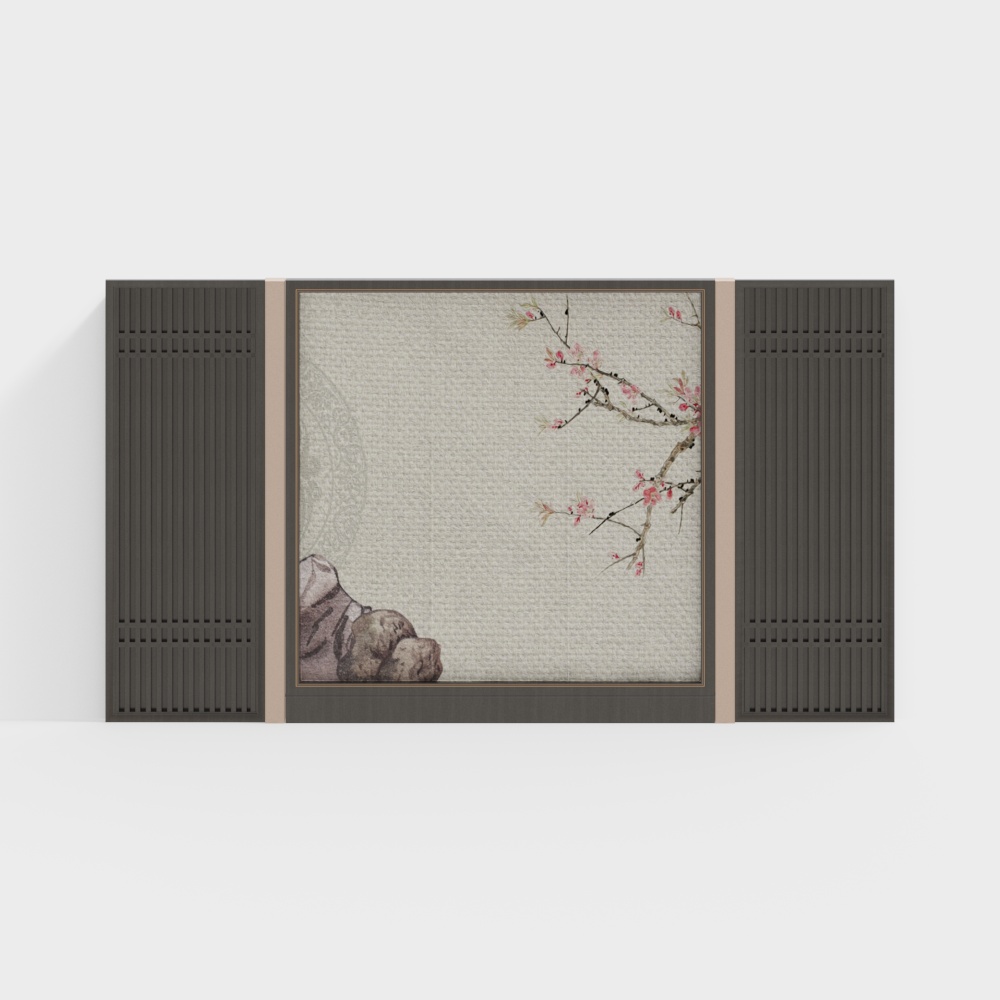 Neo-Chinese Style Background Wall