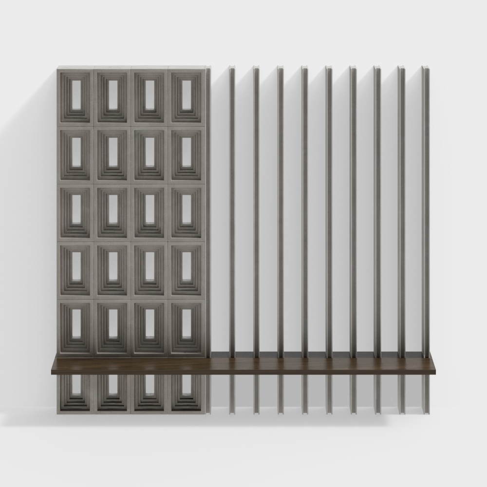 現代的な背景壁