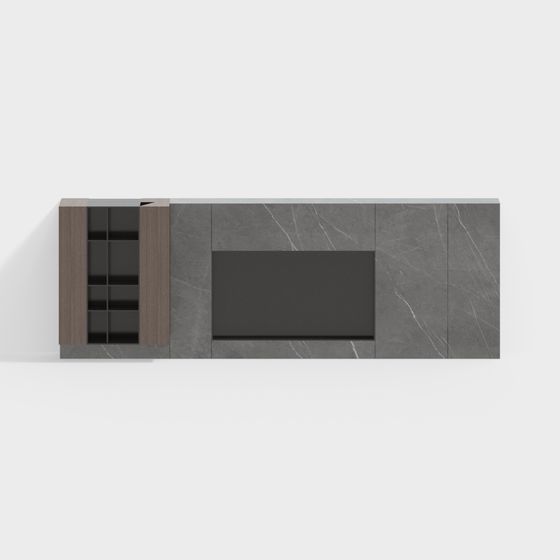 現代電視背景牆