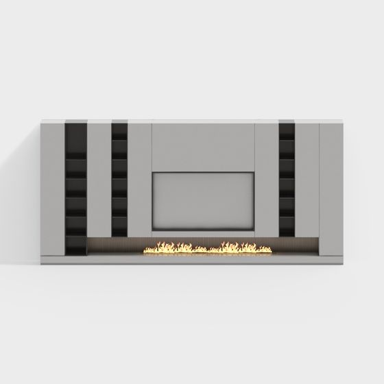 モダンテレビ背景壁