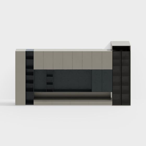 Stylish Urban Window 3D model for Contemporary Design