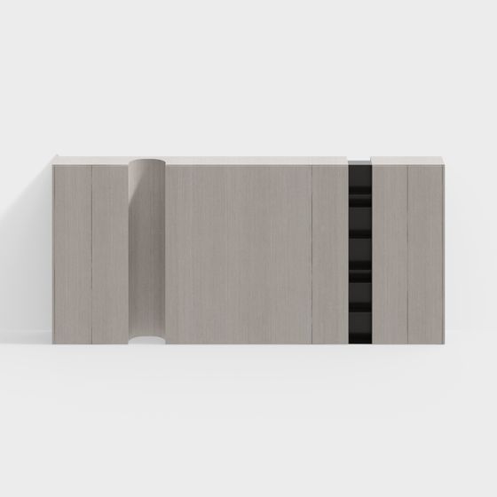 고급 원목 배경벽