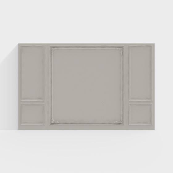 Elegant Panel 3D Model for Modern Design