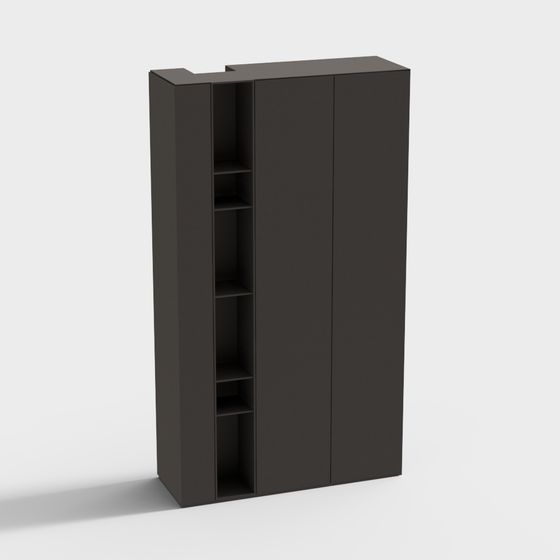 Modernes minimalistisches Schrank