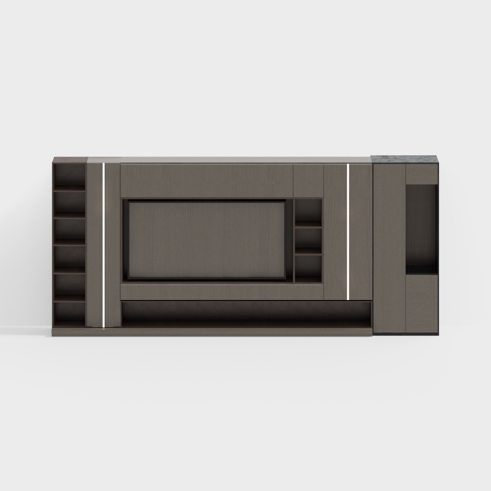 現代電視背景牆