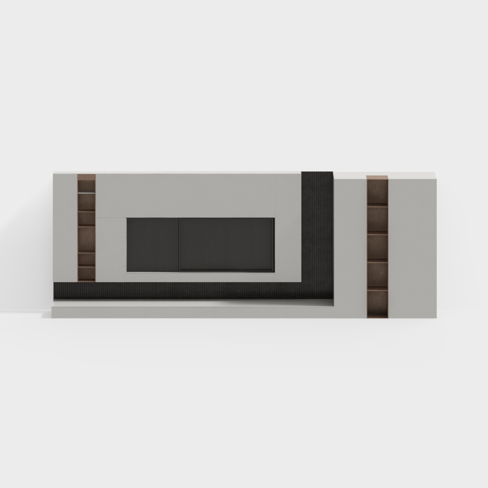 Moderne TV Hintergrundwand