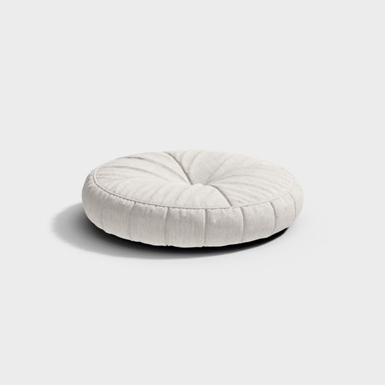 Soft Round Cushion 3D model