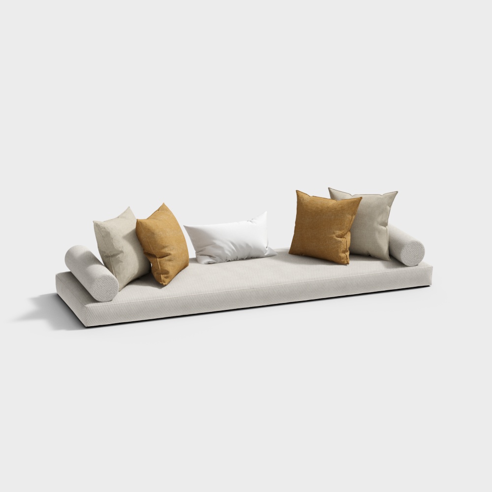 Modern Bay Window Cushion