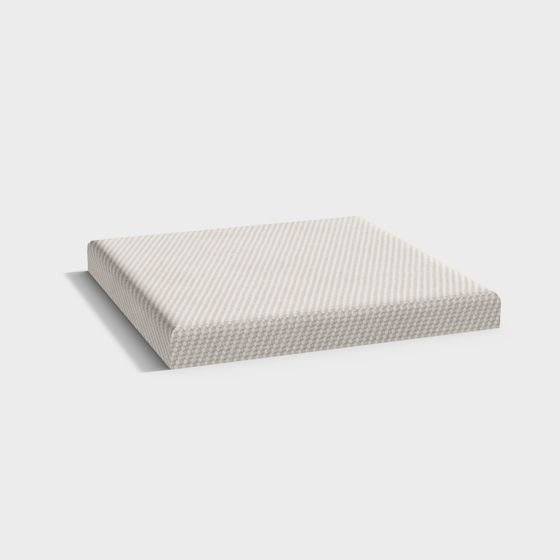 Textured Headboard 3D model