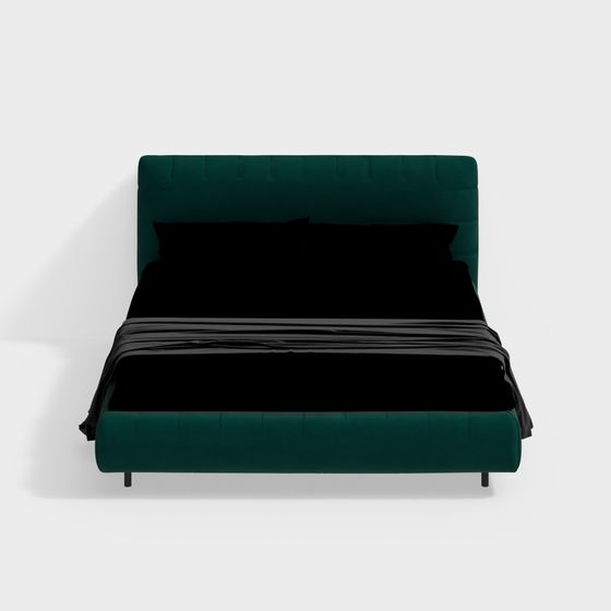 Velvet Dream 3D Model Bed Design