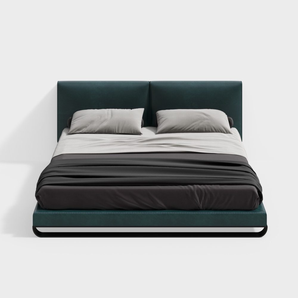 Blanca Full-Leather Bed