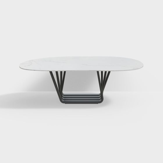Urban Light Dining Table 3D model