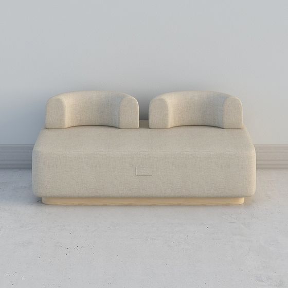Urban Comfort Sofa 3D model