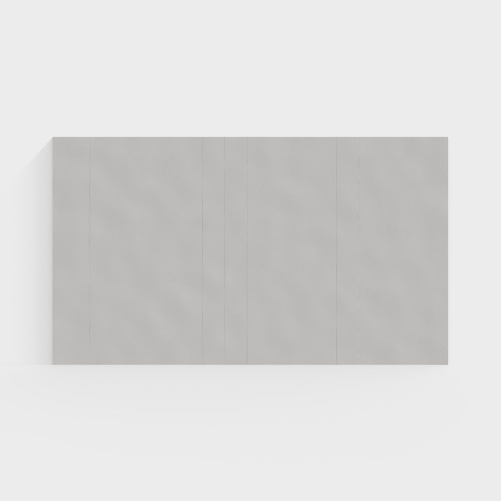 Modern minimalist background wall