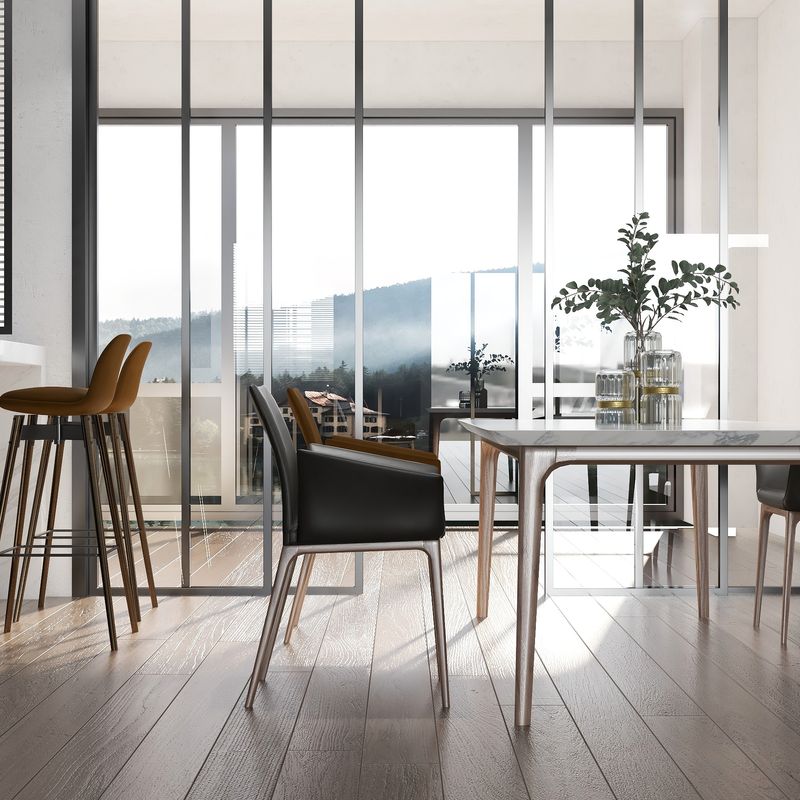 Modern Living Room with Open Layout