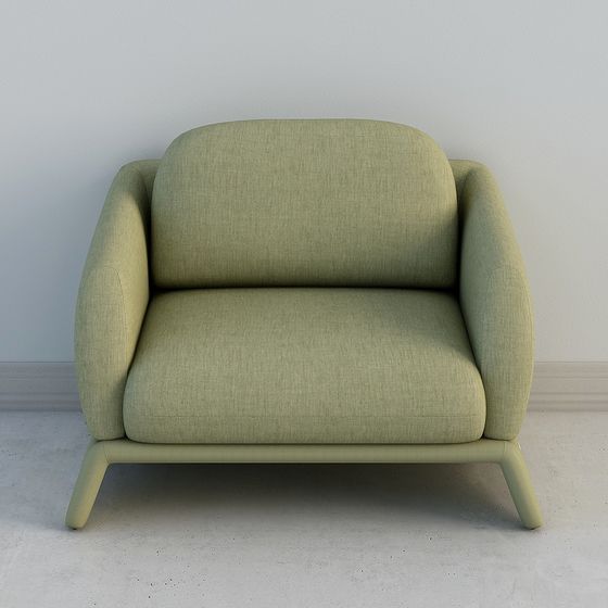 Cozy Lounge Chair 3D model
